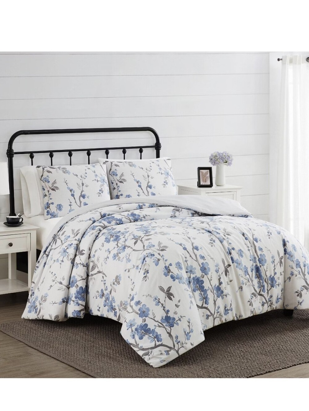 Canon Kasumi  Floral Duvet Set (Full/Queen)